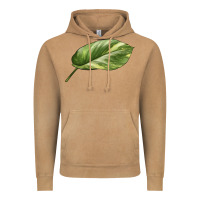 Vintage Camel Golden Pothos Leaf Vintage Hoodie - LillyAllenDesigns