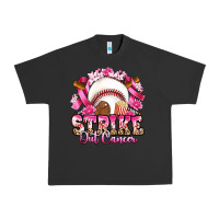 Pigment Black strike out cancer baseball Urban Heavy Tee - Artiststas