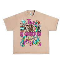 Burro this nurse is guided by jesus Urban Heavy Tee - JahusDesignShop