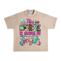 French Oak this nurse is guided by jesus Urban Heavy Tee - JahusDesignShop