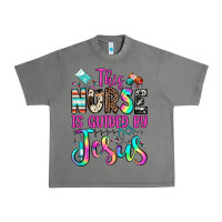 Tornado this nurse is guided by jesus Urban Heavy Tee - JahusDesignShop