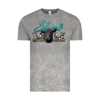 Cloud Rock show mom aztec cowhide black angus Vintage Tee - Artiststas