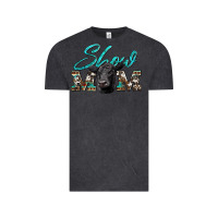 Vintage Black show mom aztec cowhide black angus Vintage Tee - Artiststas