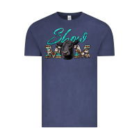 Vintage Denim show mom aztec cowhide black angus Vintage Tee - Artiststas