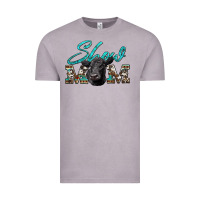 Vintage Zinc show mom aztec cowhide black angus Vintage Tee - Artiststas