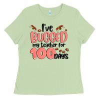 Matcha i have bugged my teacher for 100 days Ladies Tee - MaliasSmallBusiness