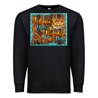 Black autumn skies pumpkin pies tumbler Premium Sweatshirt - BundleAndBundleShop