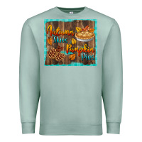 Seafoam autumn skies pumpkin pies tumbler Premium Sweatshirt - BundleAndBundleShop