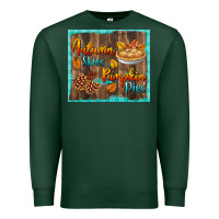 Sports Green autumn skies pumpkin pies tumbler Premium Sweatshirt - BundleAndBundleShop