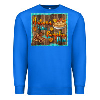 True Royal autumn skies pumpkin pies tumbler Premium Sweatshirt - BundleAndBundleShop