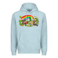 Blue Mist St. Patrick's Day Teacher Premium Hoodie - OliviaCreatesArt