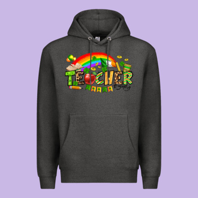 St. Patrick's Day Teacher Premium Hoodie Designed By Oliviacreatesart
