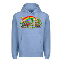 Colony Blue St. Patrick's Day Teacher Premium Hoodie - OliviaCreatesArt
