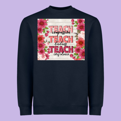 Teacher Life Heavyweight Sweatshirt Designed By Tumblerdesignbyshophia