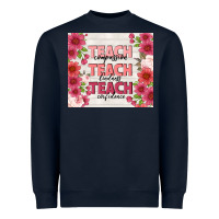 Navy teacher life Heavyweight Sweatshirt - TumblerDesignByShophia