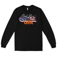 Black God Bless The USA Long Sleeve Tee - Bettercallsaul