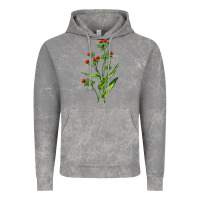 Cloud Rock Tassel Flower Illustrations Vintage Hoodie - LillyAllenDesigns