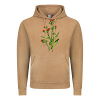 Vintage Camel Tassel Flower Illustrations Vintage Hoodie - LillyAllenDesigns