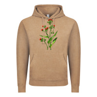 Vintage Coffee Tassel Flower Illustrations Vintage Hoodie - LillyAllenDesigns