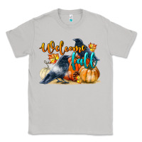 Moon Dust Welcome Fall With Crow Classic Tee - LillyAllenDesigns