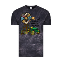 Cloud Black So God Made a Farmer Vintage Tee - JahusDesignShop
