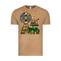 Vintage Camel So God Made a Farmer Vintage Tee - JahusDesignShop