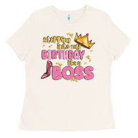 Bone birthday boss Ladies Tee - MaliasSmallBusiness
