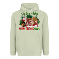 Matcha christmas wishes gingerbread kisses Heavyweight Hoodie - FaDigitalArtStudio