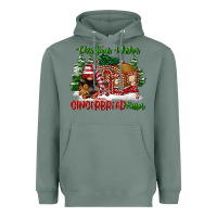 Sage christmas wishes gingerbread kisses Heavyweight Hoodie - FaDigitalArtStudio