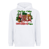 White christmas wishes gingerbread kisses Heavyweight Hoodie - FaDigitalArtStudio
