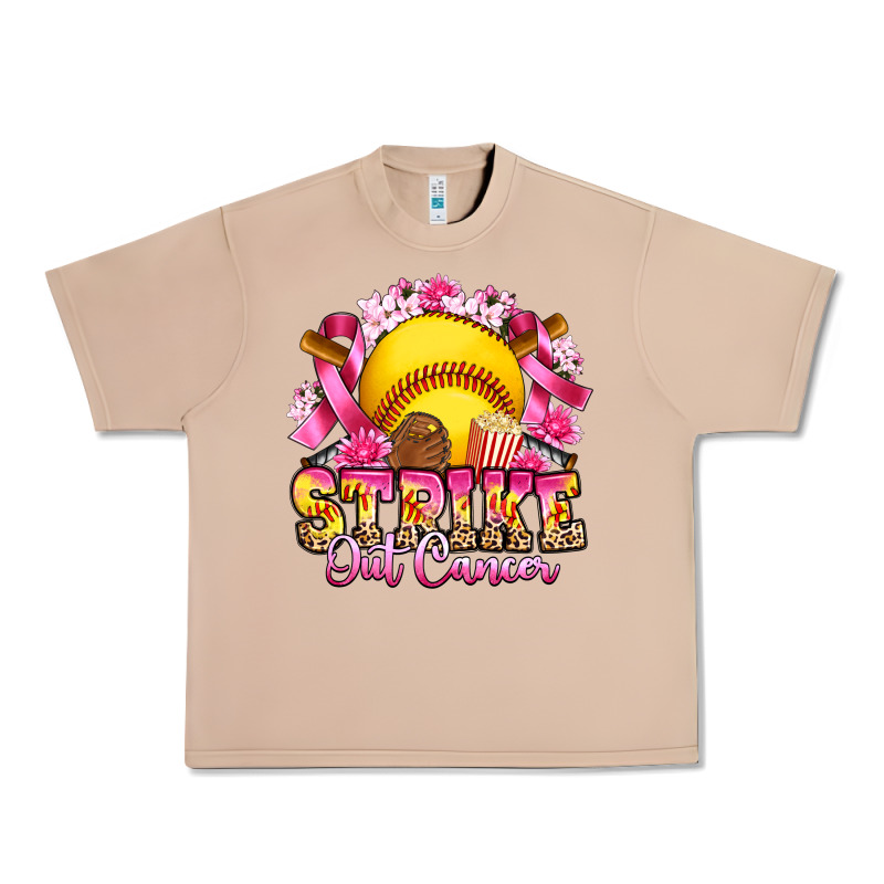 Strike Out Cancer Softball Urban Heavy Tee by Artiststas | Teevron