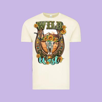 Wild West Vintage Tee Designed By Artiststas
