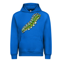 Cobalt Papilio Machaon Caterpillar Urban Hoodie - LillyAllenDesigns