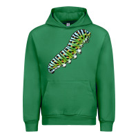 Emerald Papilio Machaon Caterpillar Urban Hoodie - LillyAllenDesigns