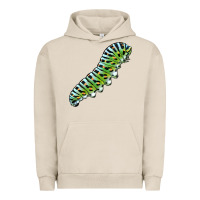 Papilio Machaon Caterpillar Urban Hoodie | Teevron