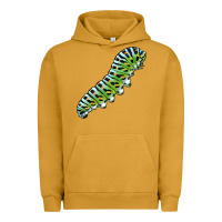 Pigment Peanut Butter Papilio Machaon Caterpillar Urban Hoodie - LillyAllenDesigns