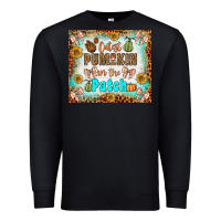 Black cutest pumpkin in the patch Premium Sweatshirt - BundleAndBundleShop