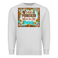 Dove Grey cutest pumpkin in the patch Premium Sweatshirt - BundleAndBundleShop