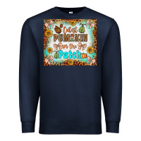 Navy cutest pumpkin in the patch Premium Sweatshirt - BundleAndBundleShop