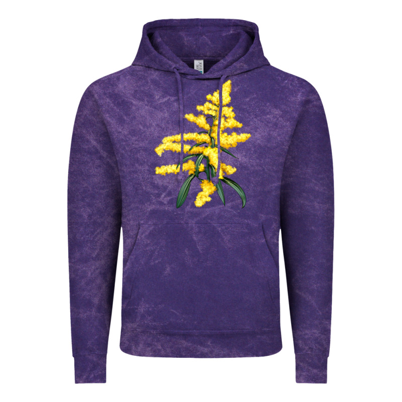 Botanical Goldenrod Illustrations Vintage Hoodie by LillyAllenDesigns | Teevron