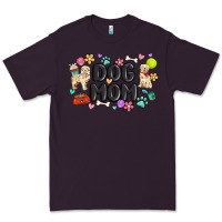Plum dog mom Premium Tee - MaliasSmallBusiness