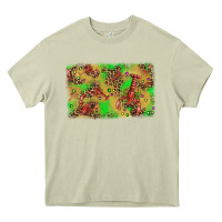 Mossy mardi gras crawfish and glitter background Heavy Core Tee - AdoDesignShop