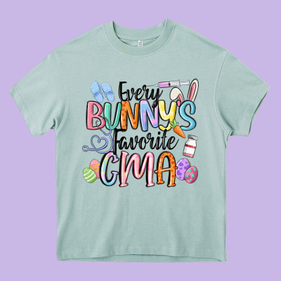 Every Bunnys Favorite Cma Heavy Core Tee Designed By Maliassmallbusiness