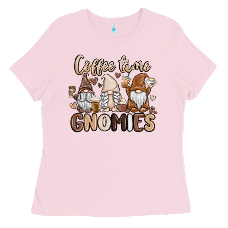 Coffee Time Gnomies Ladies Tee by MaliasSmallBusiness | Teevron