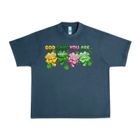 Midnight Navy st. patrick's day god says you are Urban Heavy Tee - Artiststas