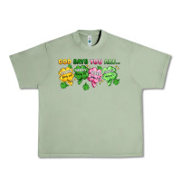 Oil Green st. patrick's day god says you are Urban Heavy Tee - Artiststas