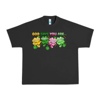 Pigment Black st. patrick's day god says you are Urban Heavy Tee - Artiststas