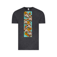 Vintage Black fall gnomes pen wrap 1 Vintage Tee - Artiststas