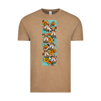 Vintage Coffee fall gnomes pen wrap 1 Vintage Tee - Artiststas