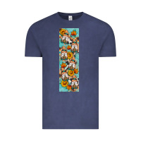 Vintage Denim fall gnomes pen wrap 1 Vintage Tee - Artiststas